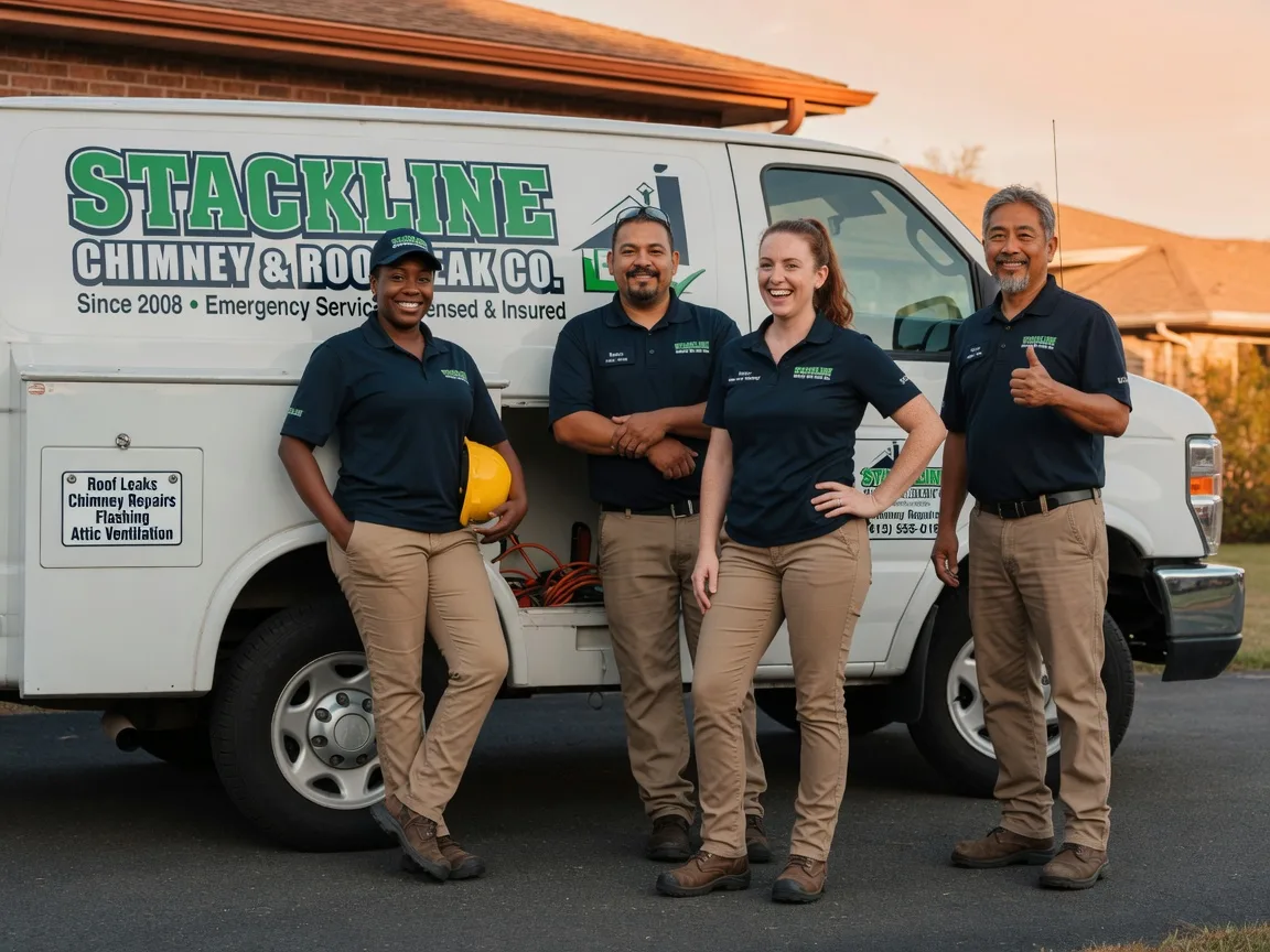 Chimney flashing repair company in Sherwood, WI